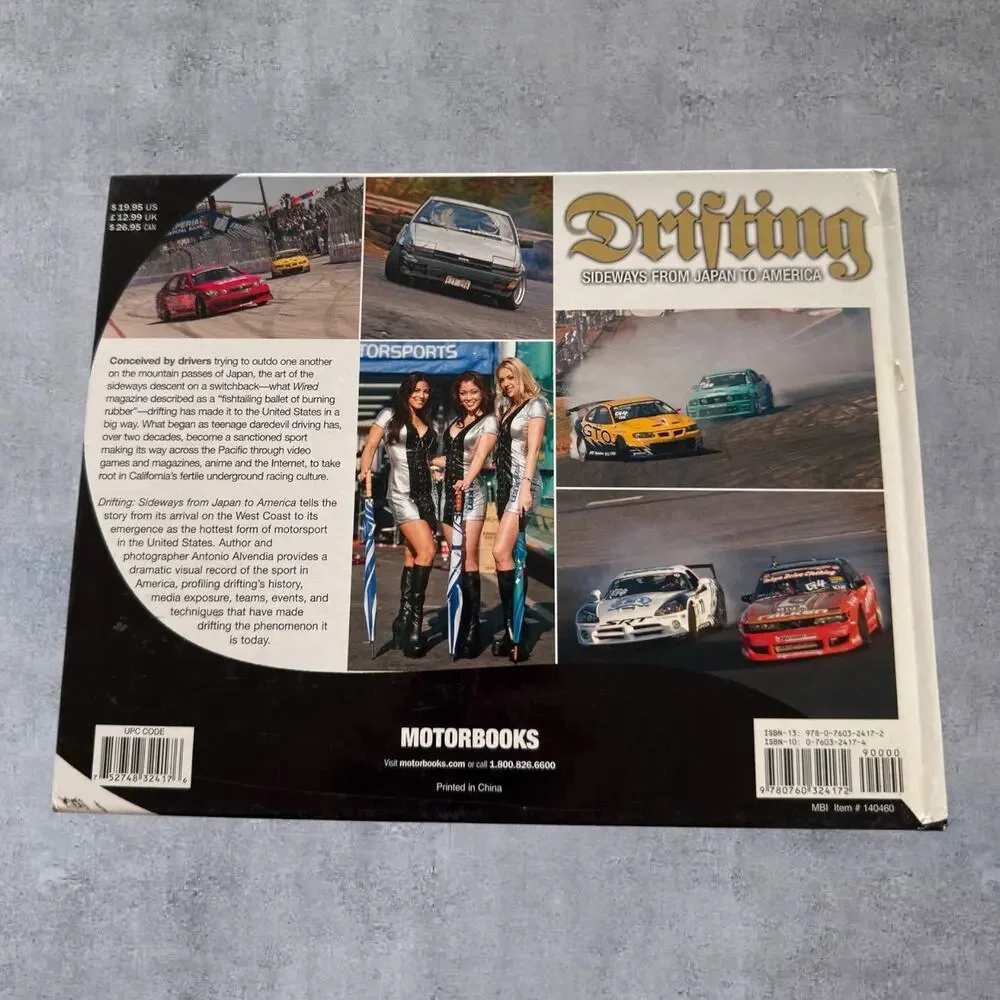 Drifting Sideways From Japan To America Hardcover Book Antonio Alvendia 2006